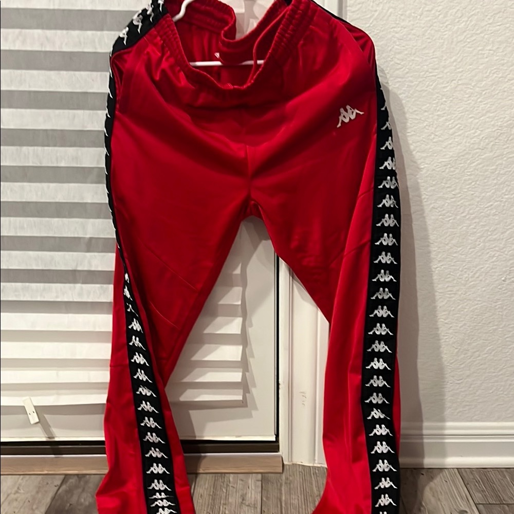 Kappa  Red Track Pants